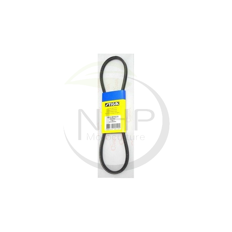 Courroie avancement 1812-9016-01, 1812901601, 1812-1155-01, 1812115501 pour fraise à neige Stiga
