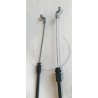 Câble frein moteur tondeuse GGP, CASTELGARDEN, STIGA, HONDA, BESTGREEN 181000728/0, 81000728/0, 810007280, 1810007280
