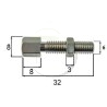 Vis de réglage câble M6 x 23mm
