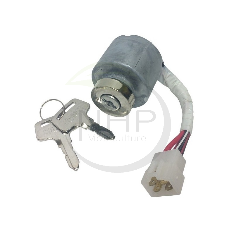 Contacteur à clé KUBOTA BX1500, BX1800, BX1830, BX22, BX2200, BX2230, BX23