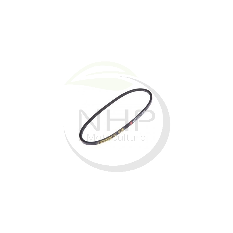 Courroie lisse trapézoïdale A81, section 13x8mm, longueur 2110mm