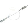 Câble embrayage lame tracteur tondeuse CASTELGARDEN, STIGA 182004609/0, 82004609/0, 1136-1034-01, 1136103401