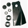 Kit de 2 embouts de lame et 2 boulons ROVER, HOMELITE A01118-672K, 01118672K