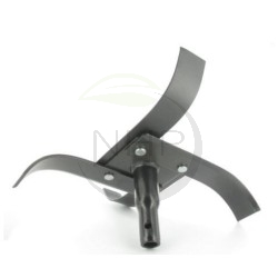 Etoile additionnelle droite de fraise, motoculteur, motobineuse Honda, Husqvarna, Staub, Sharp, Pubert, Beal, Viking