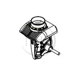 Transmission complète motoculteur, motobineuse, microbineuse PUBERT, STAUB 7001000001, MB 25H, MB 31H, MB 33R, HONDA GX25