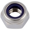 Ecrou autobloquant PUBERT, STAUB, OLEO MAC M10 INOX A2 , 0300211001, 11485, HUSQVARNA 519653458, 519 65 34-58