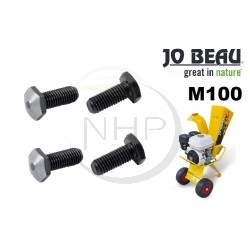 KIT BOULON DE COUTEAUX BROYEUR DE VEGETAUX JO BEAU M100 - E100 - M10014