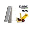 KIT COUTEAUX BROYEUR DE VEGETAUX JO BEAU M200 - M20013