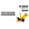 CONTRE COUTEAU BROYEUR DE VEGETAUX JO BEAU M200 - M20018