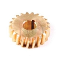 Pignon bronze transmission motobineuse PUBERT 0306070006, 1/21, HUSQVARNA 501021801, 501 02 18-01