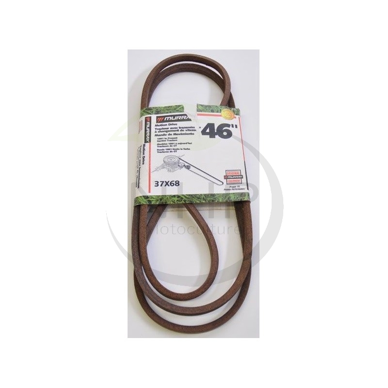 Courroie tracteur tondeuse Murray 37 x 68, 037X68, 037X68MA