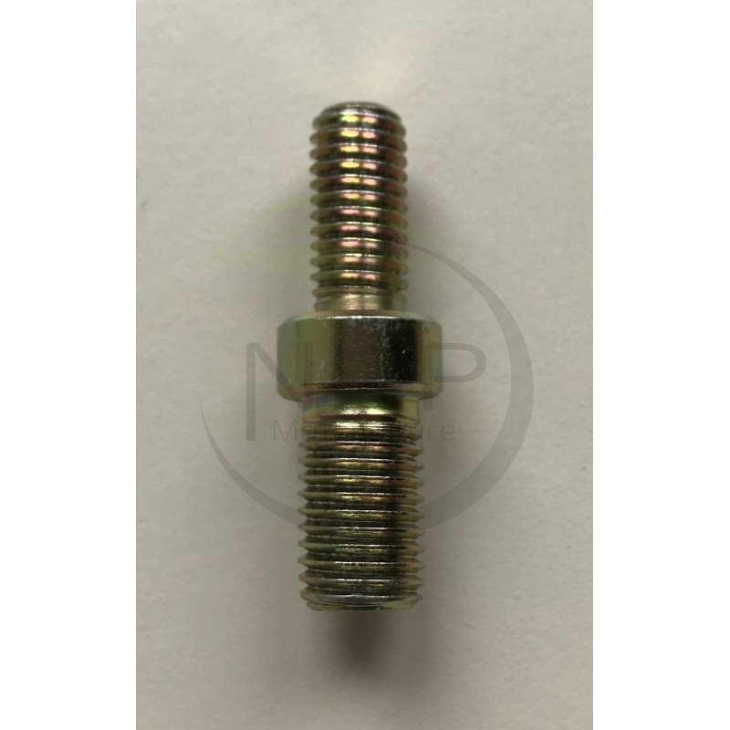 Adaptateur mâle/mâle 10x125, pas à gauche, pour tête de débroussailleuse