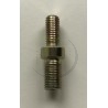 Adaptateur mâle/mâle 10x125, pas à gauche, pour tête de débroussailleuse