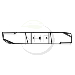 Lame 740mm débroussailleuse PUBERT, STAUB, OLEO MAC, KIVA, 0001000271, 8749