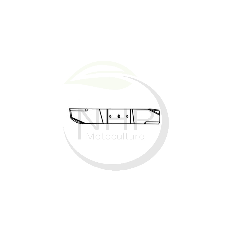 Lame 740mm débroussailleuse PUBERT, STAUB, OLEO MAC, KIVA, 0001000271, 8749