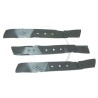 Kit 3 lames tracteur tondeuse STIGA 1134-9081-01, 1134-3763-01, 1134-9051-01, 1134908101, 1134376301, 1134905101
