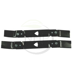 Kit 2 lame tracteur tondeuse STIGA 1134-9118-01, 1134911801