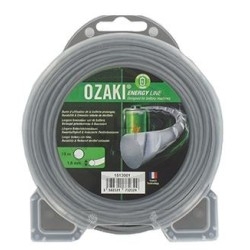 Coque 15 mètres fil nylon rond spécial équipements à batterie OZAKI 1,6mm ENERGY LINE