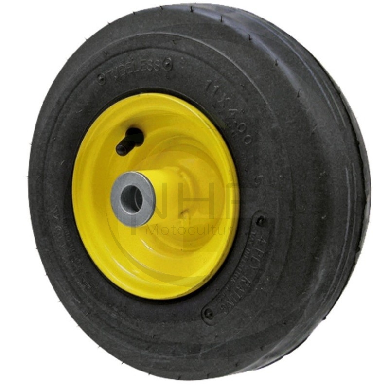 Roue avant tondeuse JOHN DEERE AM101589, 11x4.00-5, 11x400x5