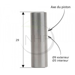 Kit cylindre piston tronçonneuse MITSUBISHI TL33, KC13011AA