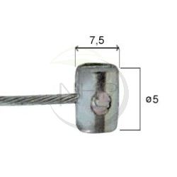 Câble décompresseur M.B.K. diamètre 1,20 mm 
