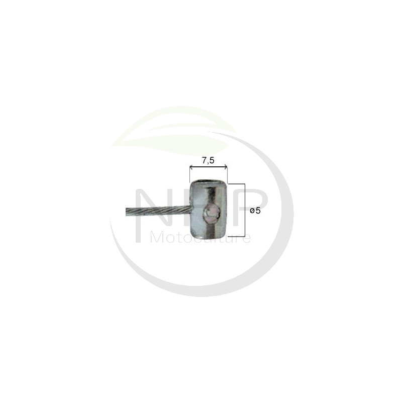 Câble décompresseur M.B.K. diamètre 1,20 mm 