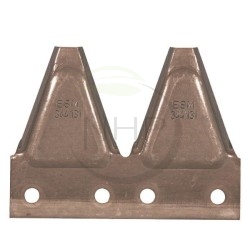 Section double lame motofaucheuse PUBERT, STAUB, OLEO MAC, KIVA K003050083, 0002020054, 9102, MF90