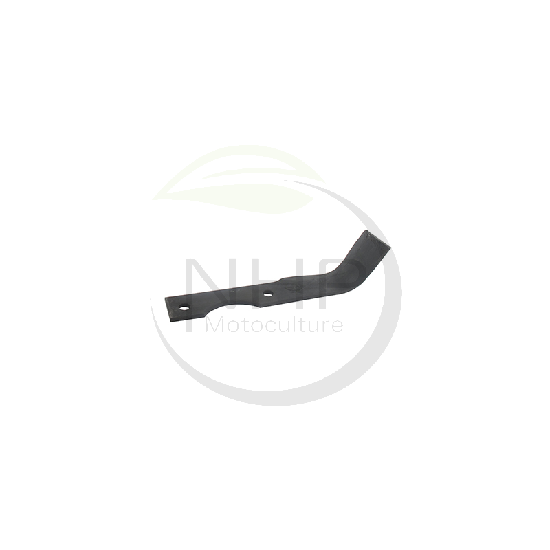 Couteau de fraise droit motoculteur, motobineuse AGRIA, 17549, NH17549, longueur : 175mm