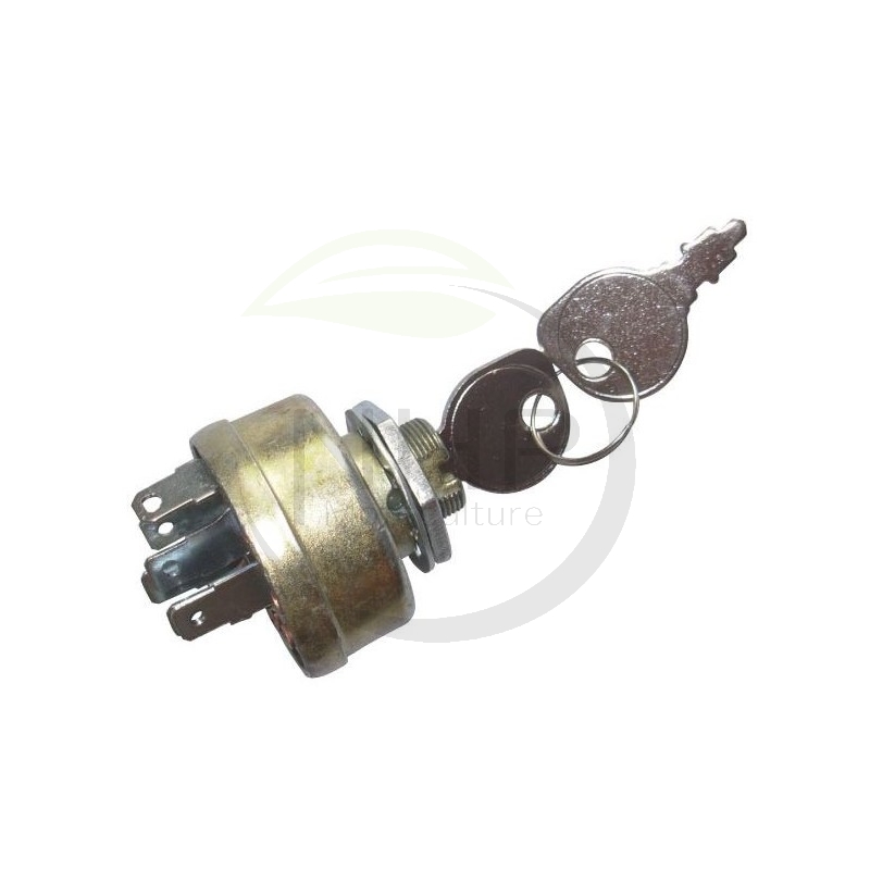 Contacteur à clé tracteur tondeuse AYP, HUSQVARNA, JONSERED, POULAN 140301, 532140301, 532 14 03-01, 532 10 95-53, 532109553