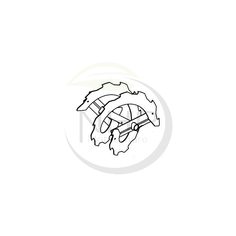 Fraise droite Auger fraise à neige PUBERT, KIVA, YAMATSU 7502020302