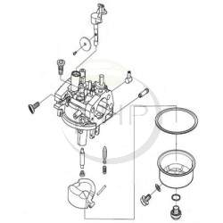 Carburateur moteur PUBERT, STAUB, OLEO MAC, LONCIN 0001210304, 16100-Z340210-0000