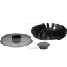 Kit ventilateur et grille de protection BRIGGS ET STRATTON 699043, 695056, 796083, 697853, 794438, 794436, 696371, 695492, 69970
