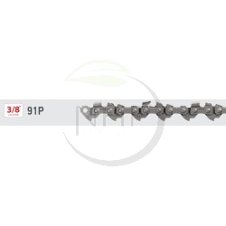Chaîne tronçonneuse OREGON 91PX035E, 91VXL035E, 3/8 LP, jauge 1.3mm, 0.50, 35 maillons, 35 entraîneurs