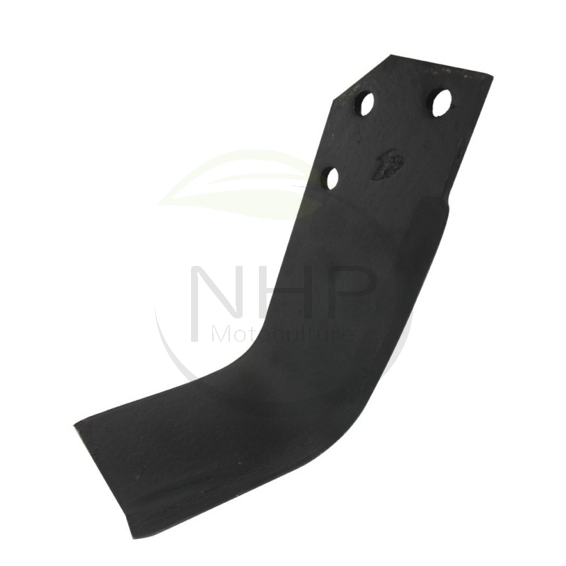 Couteau de fraise gauche AGRIA 6039 pour fraise arriere, longueur : 205mm