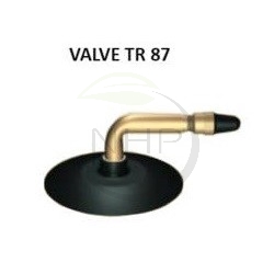 Chambre à air 200X50, 8X2, 8.00X2.00, 8.00-2.00, Valve coudée TR87