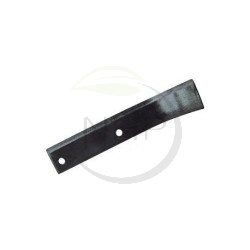 Couteau fraise motoculteur, motobineuse HONDA, ISEKI, KUBOTA, MITSUBISHI gauche, 235mm