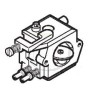 Carburateur tronçonneuse GGP, CASTELGARDEN, STIGA, ALPINA 118550572/0, 1185505720, 18550572/0
