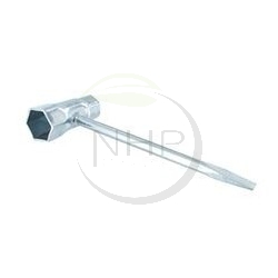 Clé à bougie 15 mm x 21 mm, 15X21, manche tournevis plat