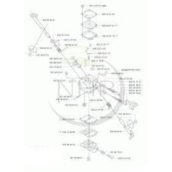 COUVERCLE CARBURATEUR HUSQVARNA 503994401 - 503 99 44-01
