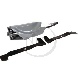 Kit mulching + lames tracteur tondeuse STIGA, HONDA, GGP, CASTELGARDEN NJ102, 299900073/0