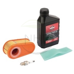 Kit entretien moteur Briggs et Stratton 992235, 992204 (huile, bougie, filtre...)