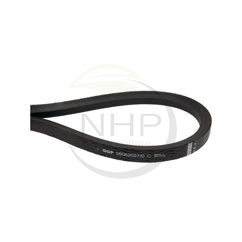 Courroie tracteur tondeuse GGP, CASTELGARDEN, STIGA, ALPINA 135062027/0, 1350620270, 1134-9209-01