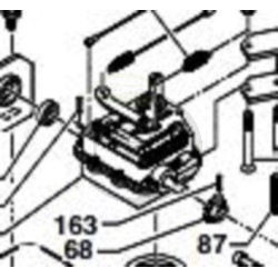 BOITIER REDUCTEUR DEBROUSSAILLEUSE PUBERT - OLEO MAC 0306040002 - 25113995 - 26151995