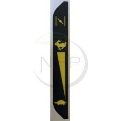 Autocollant accélérateur tracteur tondeuse CASTELGARDEN, GGP, STIGA 114363697/0, 1143636970