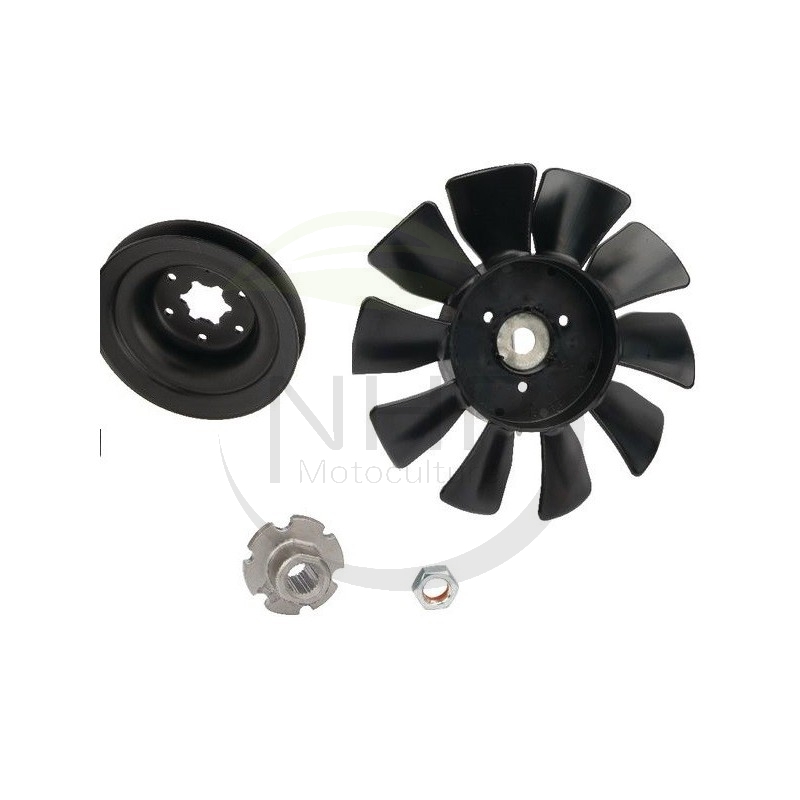 KIT POULIE VENTILATEUR STIGA - ALPINA - 1139-2201-01 - 11392220101 - 1139220001 -