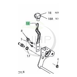 LEVIER DE HAUTEUR DE COUPE MTD - OLEOMAC - STERWINS - 73204480A - C73204480A - 732-04480A