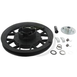 KIT POULIE LANCEUR TECUMSEH 1663.0041 - 16630041 - 27270009 - 2727.0009 - TC1663.0041 - TC16630041 - TC27270009 - TC2727.0009