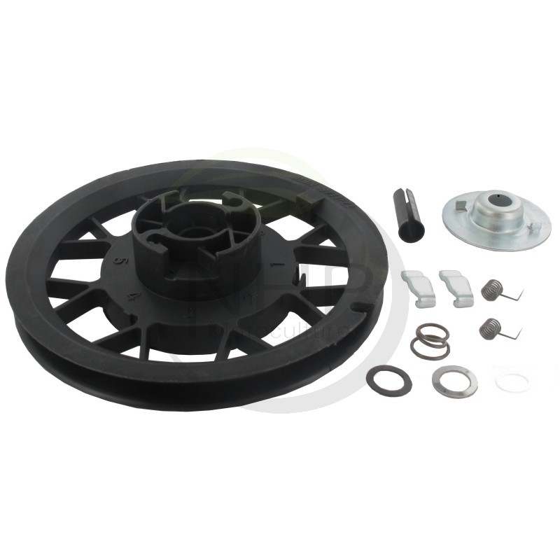 KIT POULIE LANCEUR TECUMSEH 1663.0041 - 16630041 - 27270009 - 2727.0009 - TC1663.0041 - TC16630041 - TC27270009 - TC2727.0009
