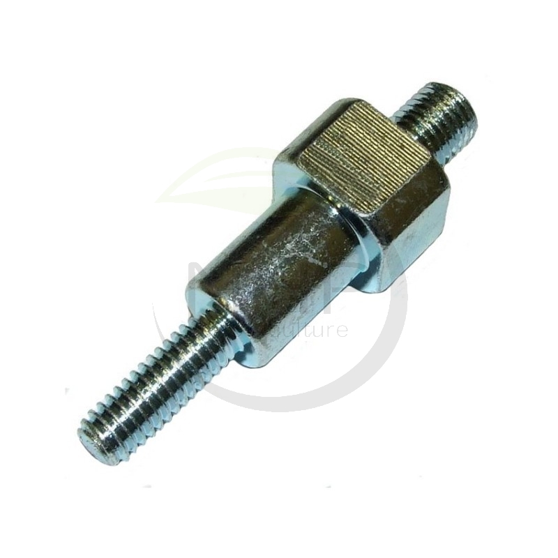 Adaptateur mâle/mâle 7x100, pas à gauche, pour tête de débroussailleuse