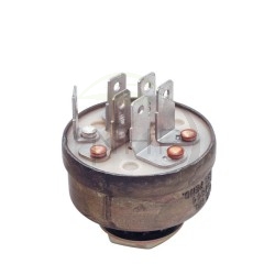 Contacteur à clé 3 positions 6 bornes JOHN DEERE AM38227, ARIENS - GRAVELY 03602300, KOHLER 2509903, 25 099 03, AM101561, TCA150